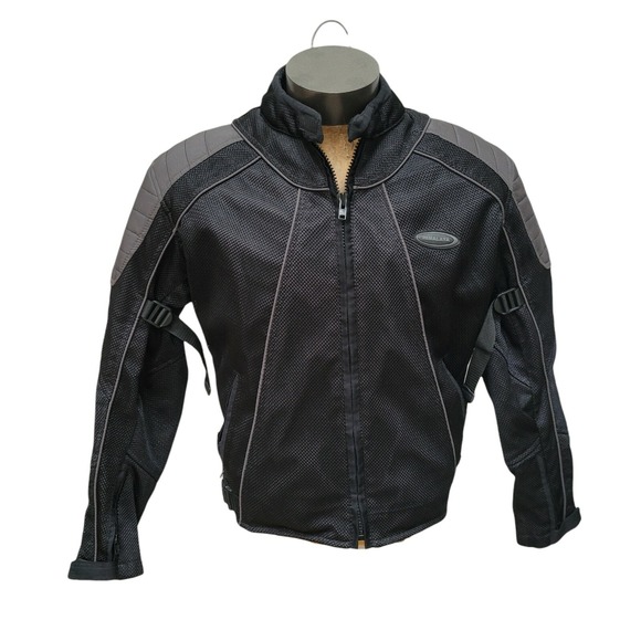 Himalayan Hemp Other - Himalaya Motor Bike Wear Mens Motorcycle Jacket Size Small Black Night Vision
